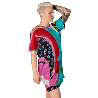 Gianneli Colours T-shirt dress-6
